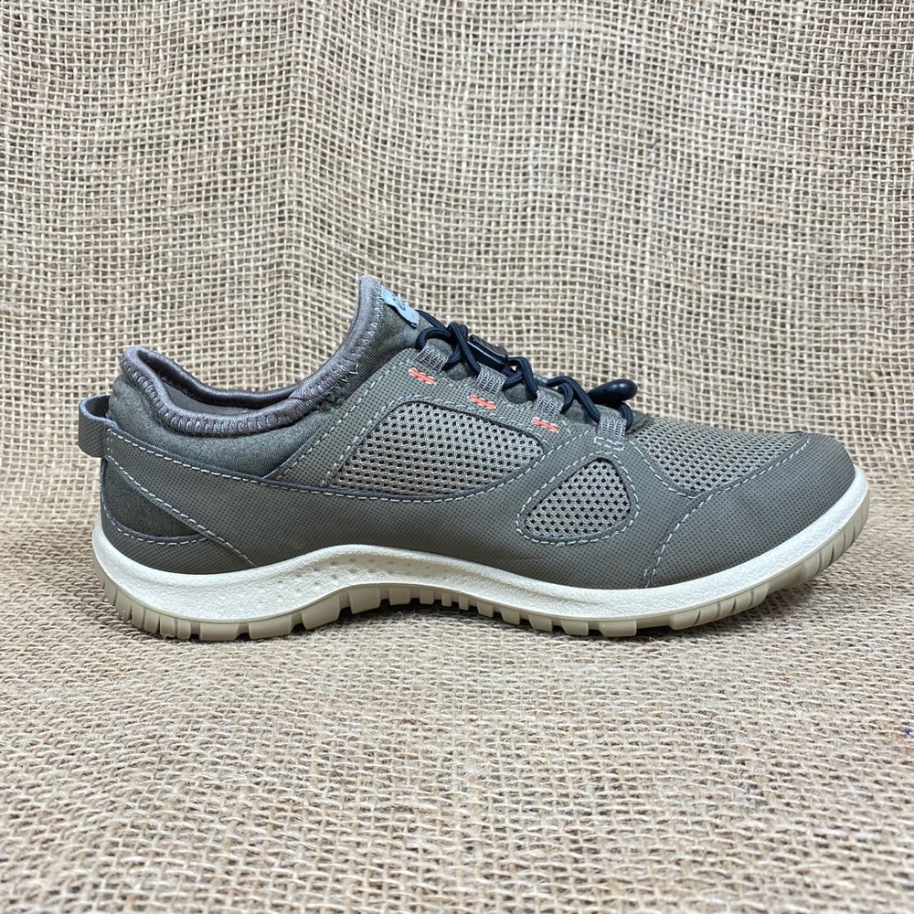 ECCO Sneakers Receptor Lite Beige Women's Size 5-5.5 EU 36 - Picture 6 of 10